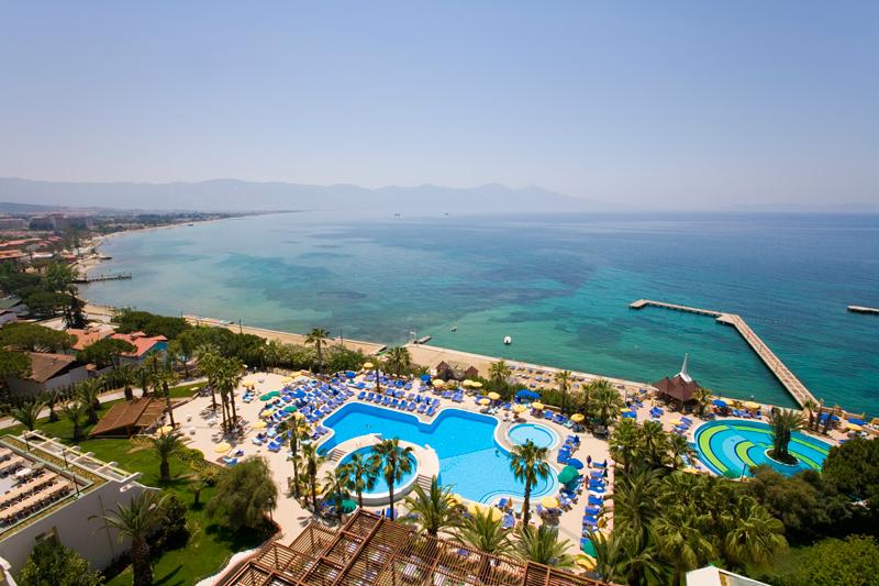 Fantasia Deluxe Hotel Kusadası Exteriör bild